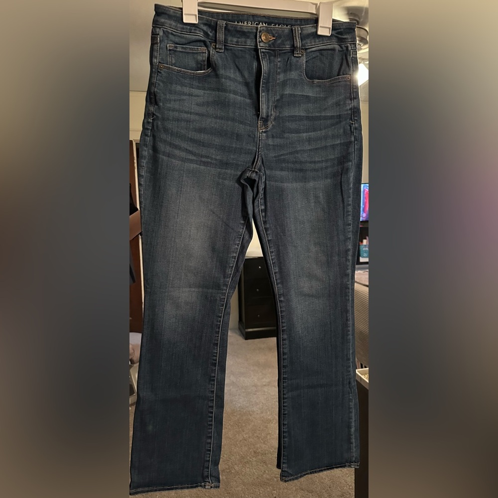 American Eagle Outfitters High Rise Skinny Kick Jeans